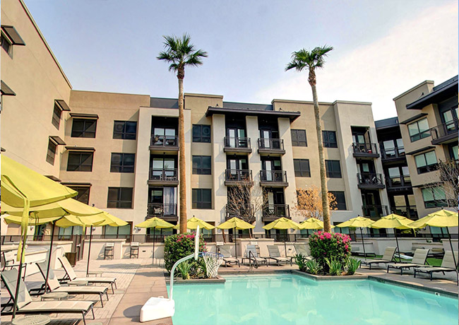 Condos and modern living in Old Town Scottsdale Arizona