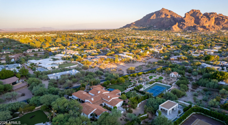 Safe residential neighborhood in Scottsdale Arizona
