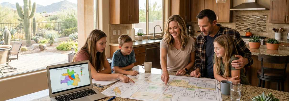 Scottsdale School Districts Map Home Search Guide For Buyers | Scottsdale Real Estate & Homes | Bemo Homes