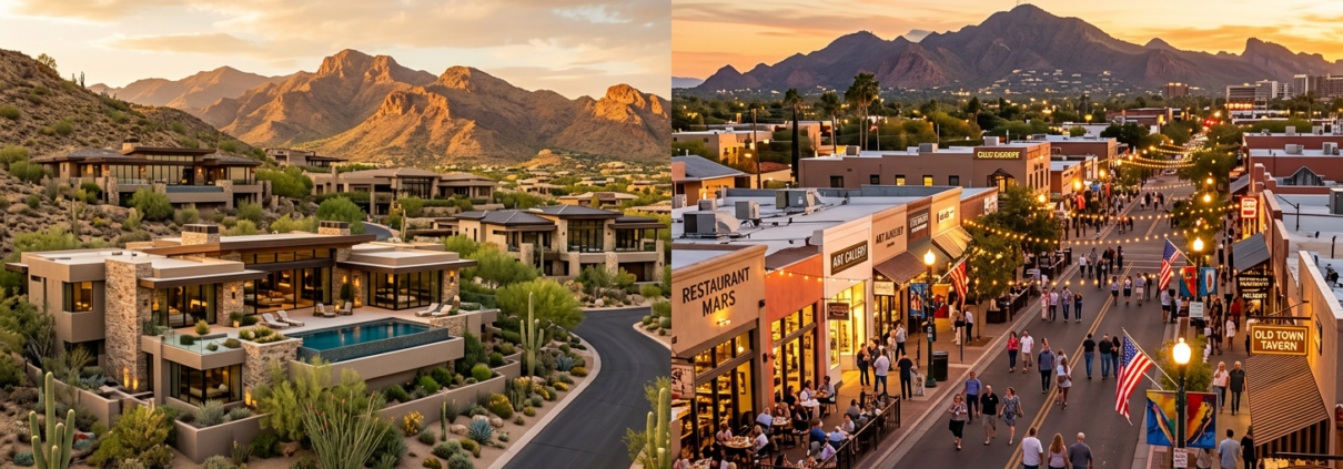 Living in North Scottsdale vs Old Town: Best Buyer Fit Guide | Scottsdale Real Estate & Homes | Bemo Homes